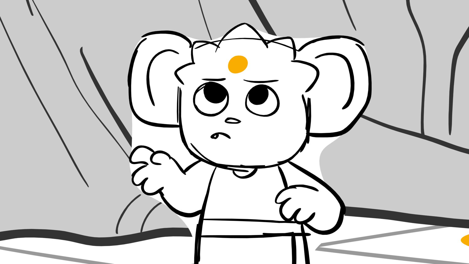 Fun with Nubs — Ep. 112, lámina 013, storyboard by Melissa Ballesteros